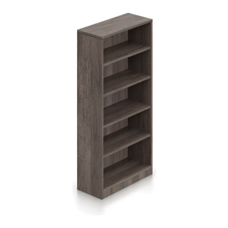 Gec Offices To Go 4 Shelf Bookcase in Artisan Gray - Executive Modular Furniture SL71BC-AGL